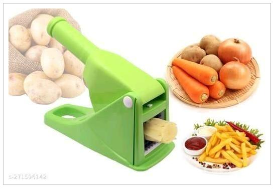 Vegetable and Fruit Chopper | Manual Multi-Function Food Chopper with Easy-to-Use Handle and Container